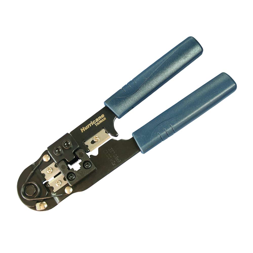 Alicate crimpeador Hurricane para RJ-45 Cat. 5E, azul - Tienda Claro
