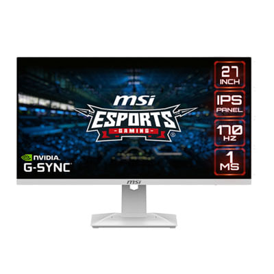 Monitor 27 Msi Optix G274Rw Ips Fhd 170Hz White