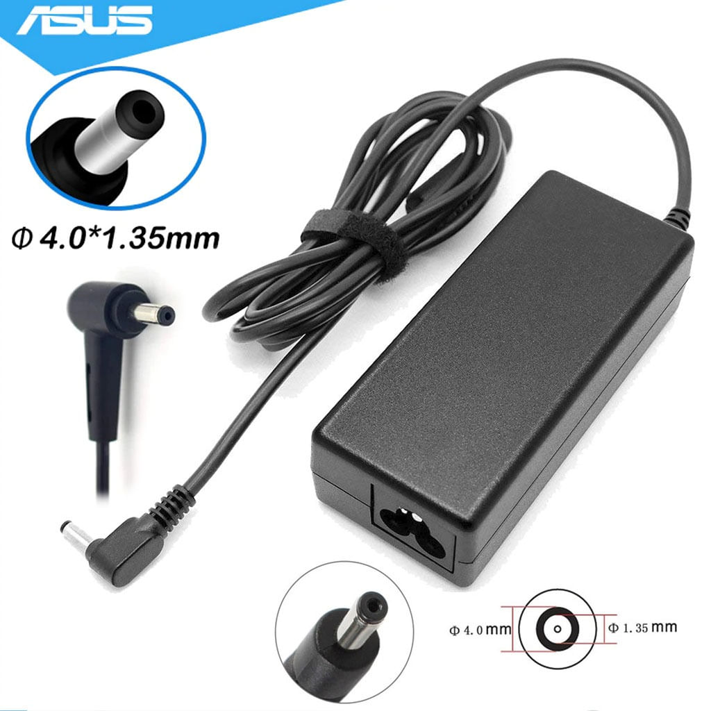 Cargador genérico portátil asus 19V 2.37a punta fina 4.0 * 1.35mm 45w