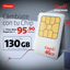 Claro Chip Claro Postpago LN + 95.90