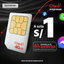 Claro Chip Claro Postpago LN + 95.90