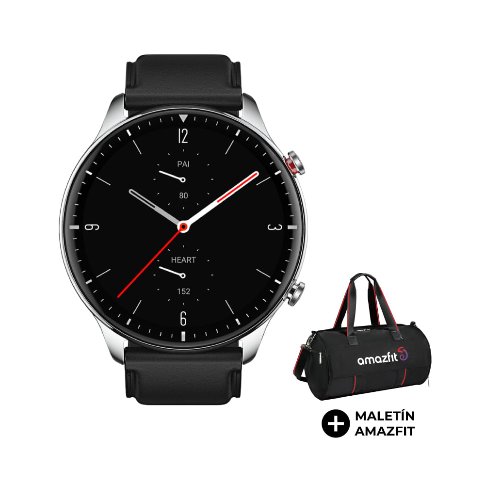 Smartwatch Amazfit GTR 2 Edición Clásica Negro + Maletin