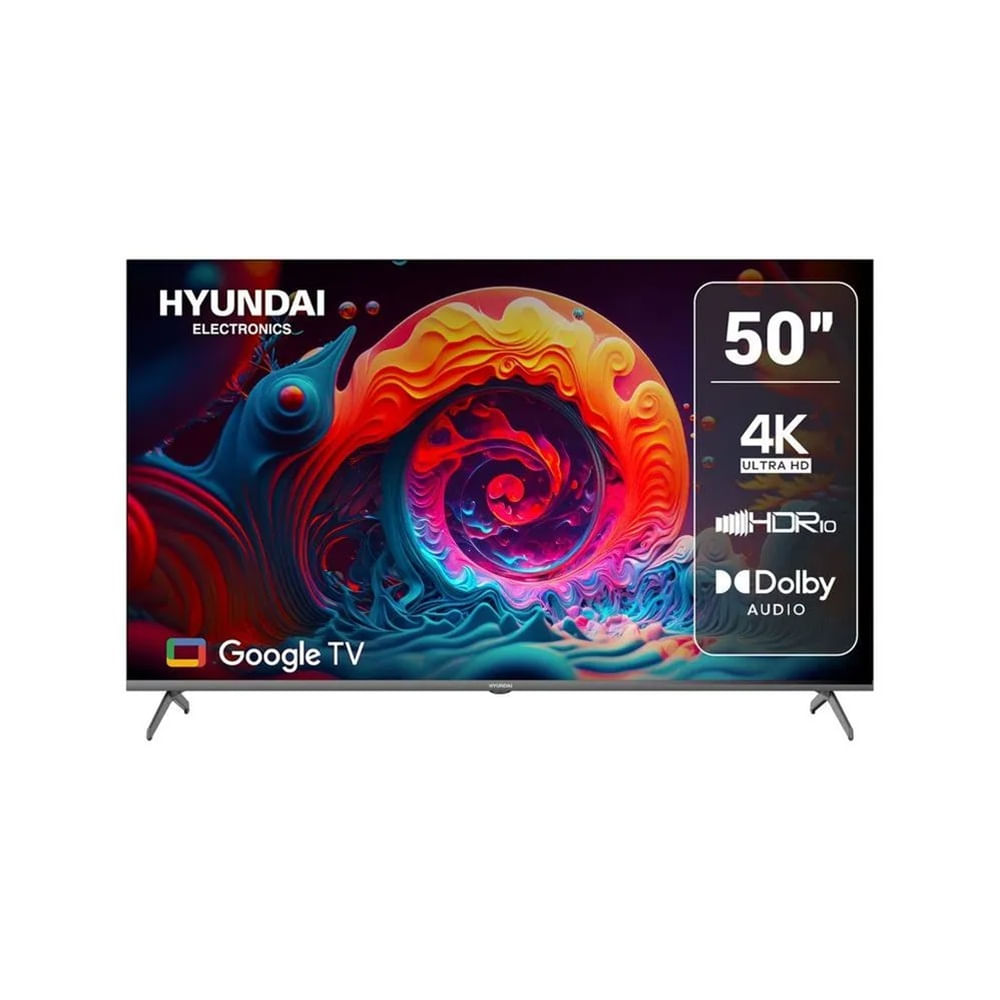 Televisor Hyundai 50" HYLED5024G LED 4K UHD, gris