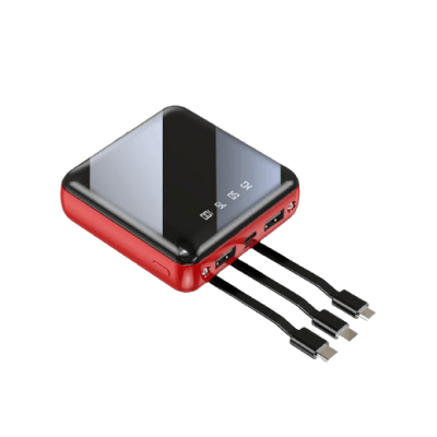 PowerBank portatil 6000mAh con Linterna y cables USB (VQ-P201)