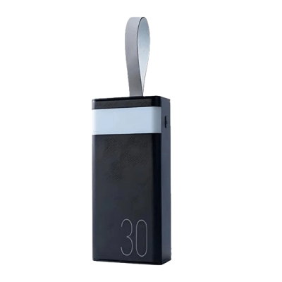 Cargador Portatil power Bank 30000mah Rpp-320 Pd+qc 20w+225w - Negro
