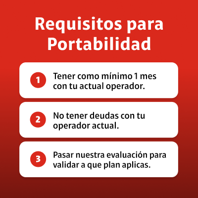 Claro Chip Claro Postpago PORT + 29.90