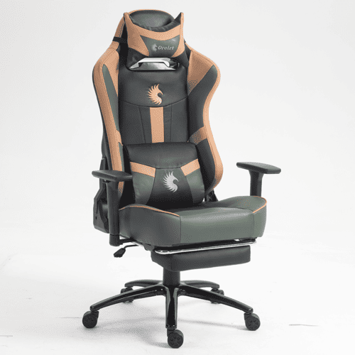 Silla Gamer Dreizt Heroes Verde Land Reclinable