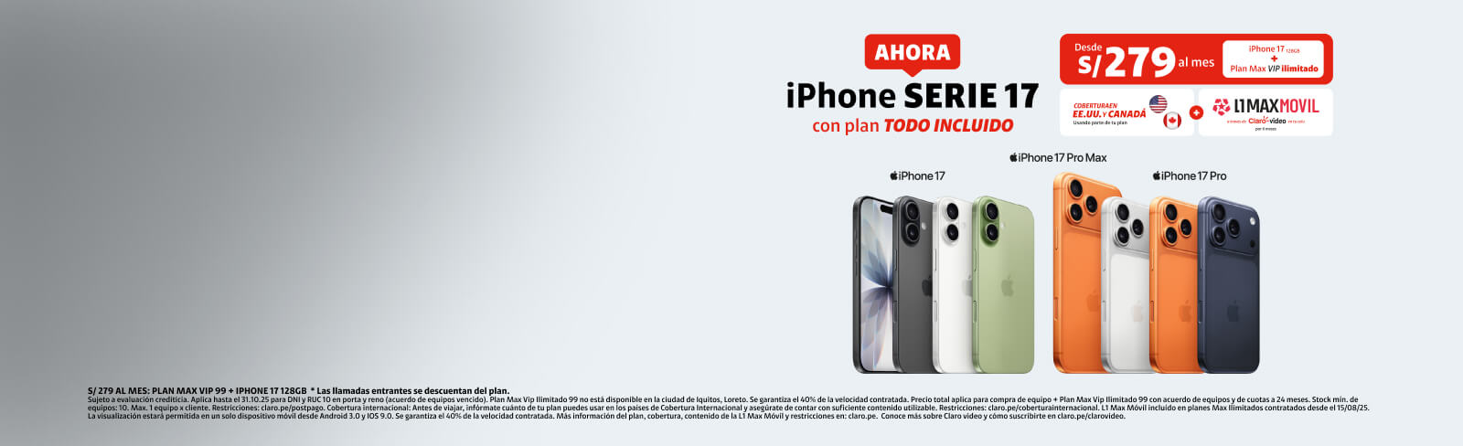 Banner con Formulario FullClaro