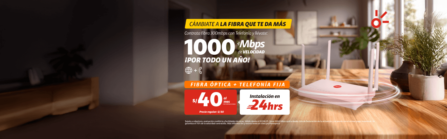 Banner del Formulario Lleva el mejor plan de hogar de Claro y conéctate sin límites